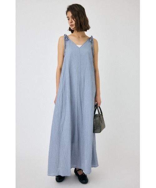 moussy BOTANICAL SHEER CAMI ドレス ワンピース MOUSSY（マウジー）の「BOTANICAL SHEER CAMI ドレス