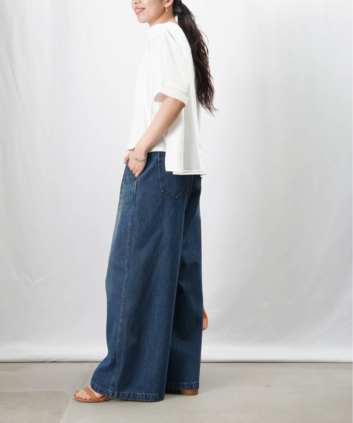 LUCAで購入★oneteespoon★デニムパンツ★新品タグ付★2025SS LADY LUCK LUCA ジーンズ デニム デニムパンツ LC/LLL 脚長