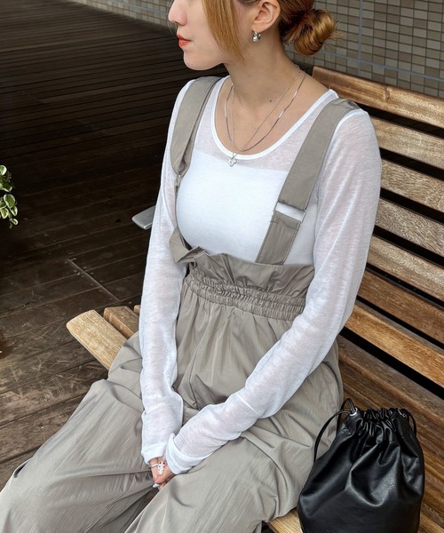 I-SOOK（アイスー） サロペット オーバーオール レディース : ZOZOTOWN