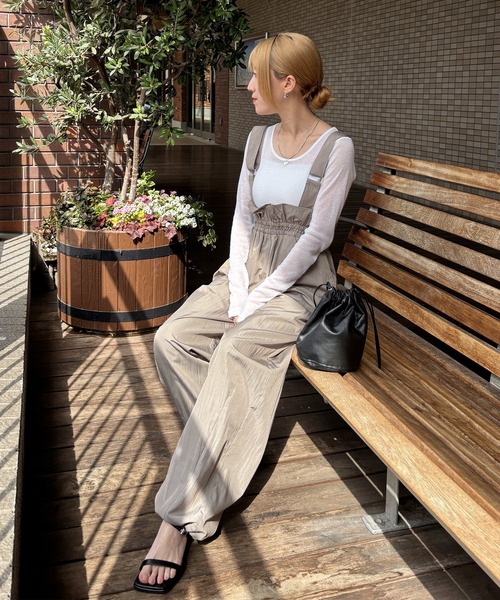 I-SOOK（アイスー） サロペット オーバーオール レディース : ZOZOTOWN