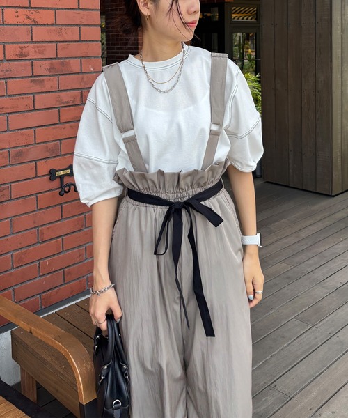 サロペット・オーバーオール・オールインワン ritsuko karita 20AW jumpsuit devirock（デビロック） サロペット オーバーオール 「makoコラボ