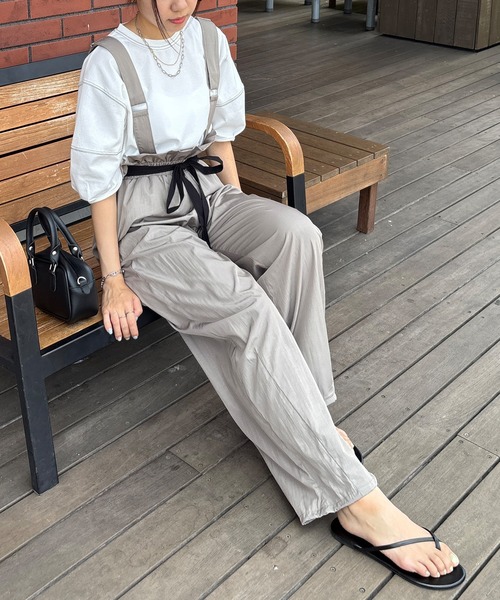 I-SOOK（アイスー） サロペット オーバーオール レディース : ZOZOTOWN