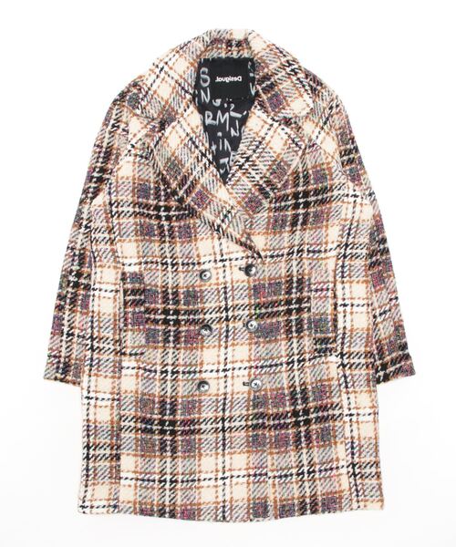 Desigual（デシグアル） チェスターコート L ブラウン レディース