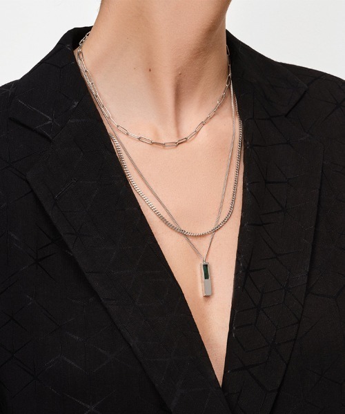 TOM WOOD ネックレス 「TOMWOOD(トムウッド)」Curb Chain M