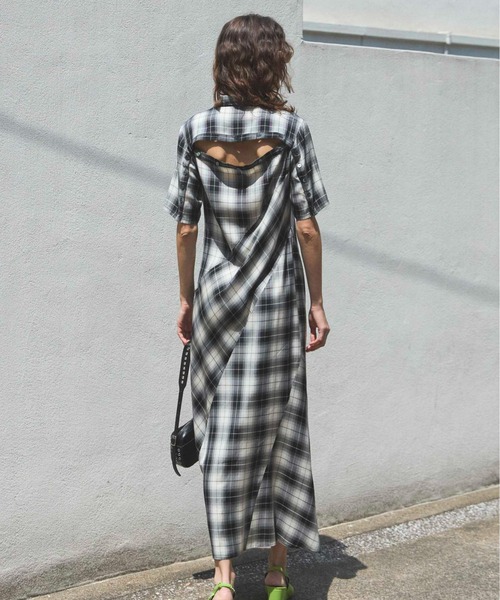 ツイストポロシャツワンピース MAISON SPECIAL メゾンスペシャル MAISON SPECIAL ワンピース Twist Polo Shirt Dress/ツイスト