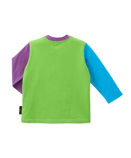 tシャツ マルチカラー長袖Ｔシャツ キッズ 子供服 男の子 女の子の画像