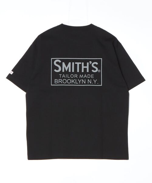 「SMITH'S」 半袖Tシャツ M ブラック メンズ