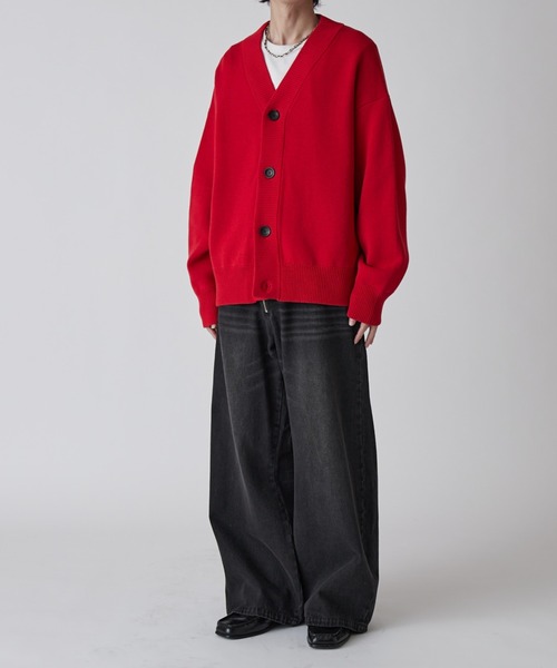 Lui's チャンキーカーディガン Lui's（ルイス） カーディガン チャンキーカーディガン メンズ