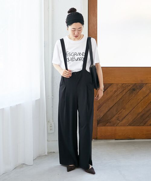 le.coeur blanc（ルクールブラン） サロペット オーバーオール CICA