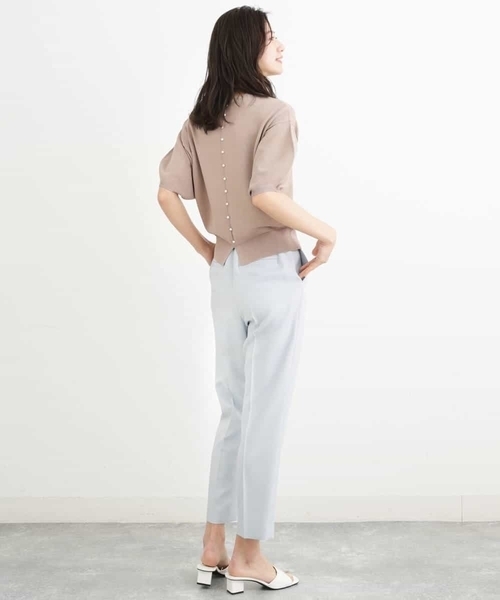 MK MICHEL KLEIN 「MK KLEIN」 パンツ 36 ライトブルー