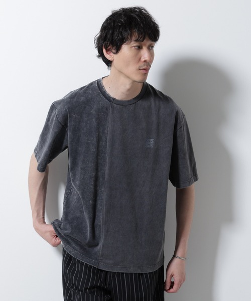 NANO universe（ナノ・ユニバース） tシャツ 「A-C-Z」2トーン