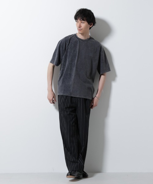 NANO universe（ナノ・ユニバース） tシャツ 「A-C-Z」2トーン