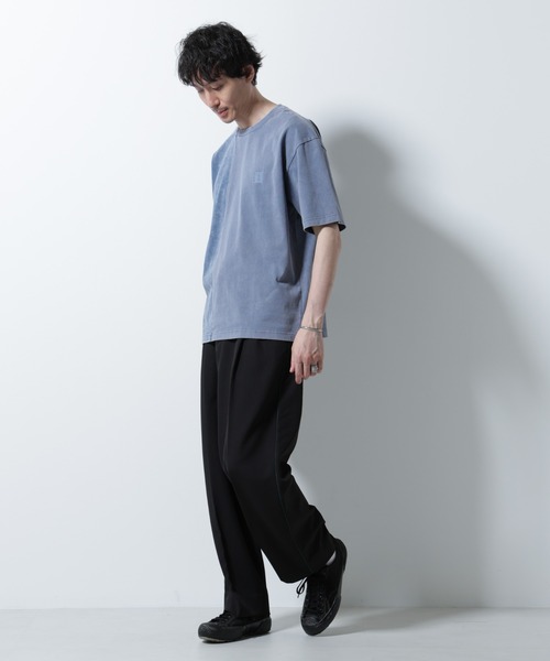 NANO universe（ナノ・ユニバース） tシャツ 「A-C-Z」2トーン