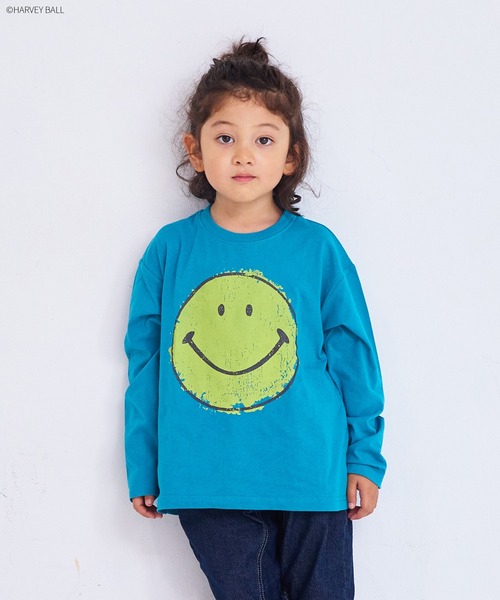 SMILEY FACE（スマイリーフェイス） tシャツ 「HARVEY BALL」別注