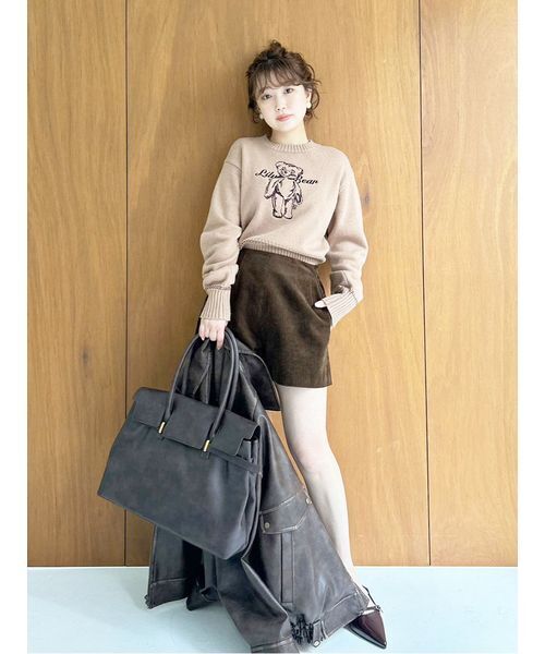 オンライン完売色　未使用タグ付きLILY BROWN ショートパンツ LILY BROWN パンツ ミニマルショートパンツ レディース