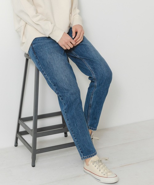 「URBAN RESEARCH Sonny Label」 加工デニムパンツ 34 ブルー レディース