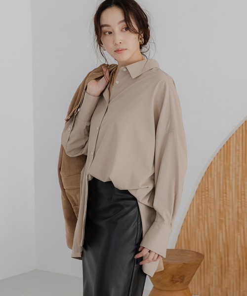 ella ロングスリットブラウス yori ドゥーイズエムクラス DEUXIEME CLASSE - ella 即完売 ロング スリット ブラウス 新型 の通販