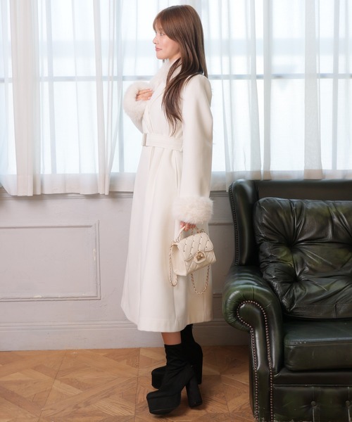 LIP SERVICE（リップサービス） コート アウター LADYライクファー