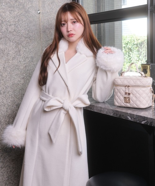 LIP SERVICE（リップサービス） コート アウター LADYライクファー