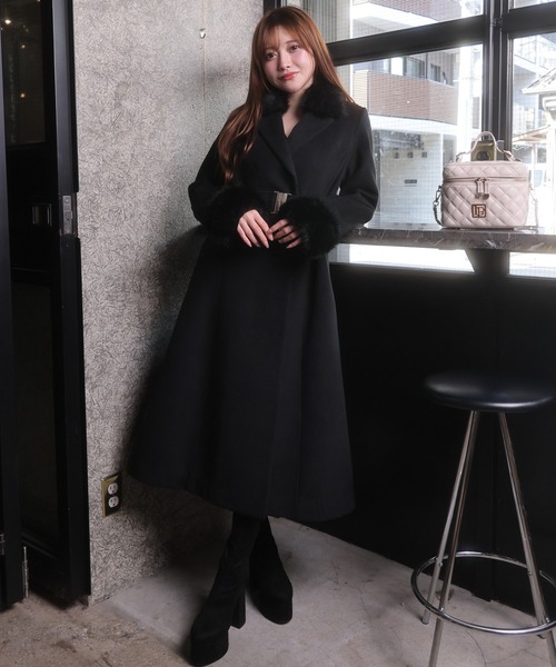 LIP SERVICE（リップサービス） コート アウター LADYライクファー