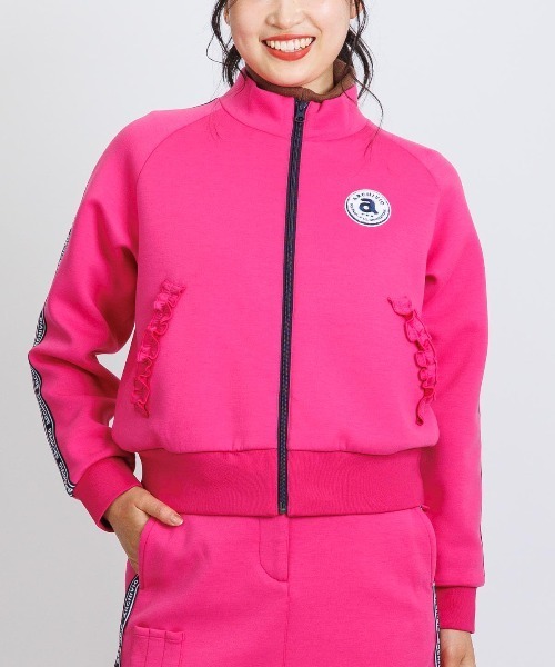 【フォロー割】良品 アルチビオ ジャケットブルゾン ストレッチ レディース 38 archivio（アルチビオ） ブルゾン アウター 「LADIES」ロゴライン