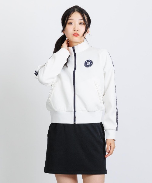 【新品】ARCHIVIO アルチビオ ナイロンジャケット ブルゾン  バイカラー 中古・古着通販】archivio (アルチビオ) 25AW 刺繍ニットジップ