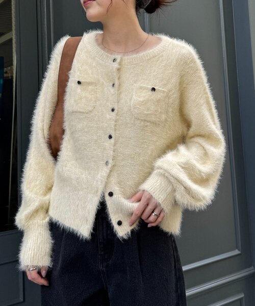 sorm'86 カーディガン　チビc カーディガン ざっくりポンチカーディガン [C5861] - レディースファッション通販