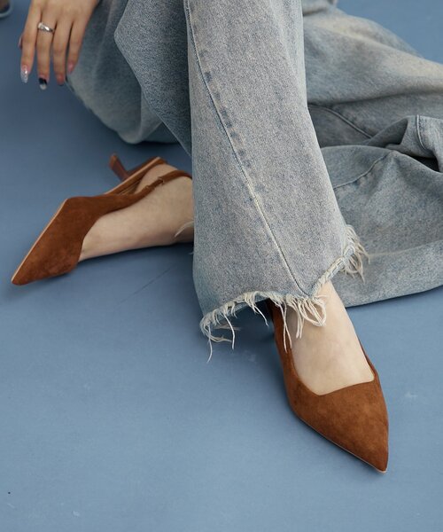 mystic / フェイクスウェードミュール / 39 mystic（ミスティック） パンプス フェイクスウェードミュール