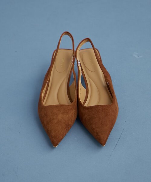 mystic（ミスティック） パンプス フェイクスウェードミュール