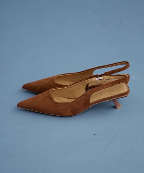 mystic（ミスティック） パンプス フェイクスウェードミュール