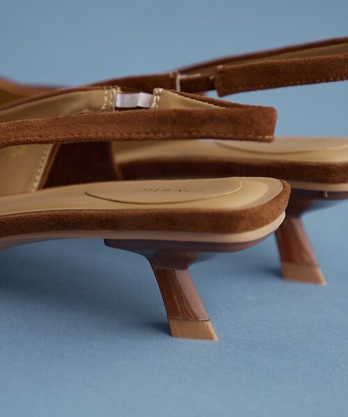 mystic（ミスティック） パンプス フェイクスウェードミュール