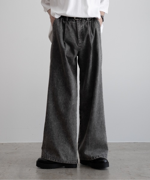 Casper John（キャスパージョン） ジーンズ 13oz Flare denim pants/13