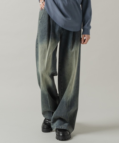Casper John(キャスパージョン) ジーンズ 13oz Flare denim pants/13 Casper John(キャスパージョン) ジーンズ 13oz Flare denim pants/13