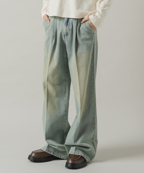 Casper John（キャスパージョン） ジーンズ 13oz Flare denim pants/13