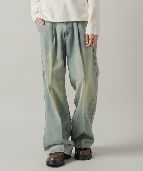 Casper John（キャスパージョン） ジーンズ 13oz Flare denim pants/13