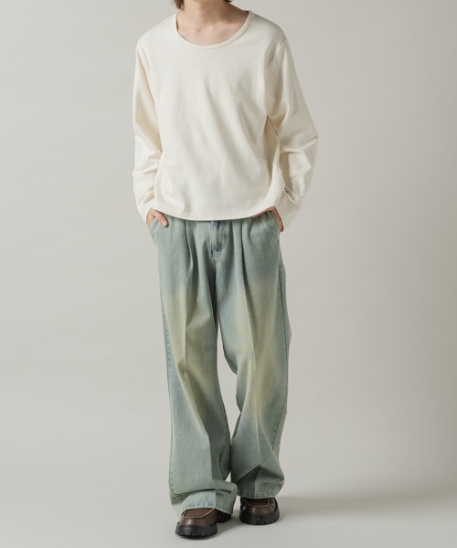 Casper John（キャスパージョン） ジーンズ 13oz Flare denim pants/13