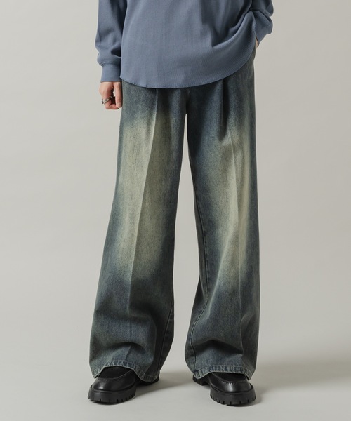 civarize ボンデージパンツ flare Casper John（キャスパージョン） ジーンズ 13oz Flare denim pants/13