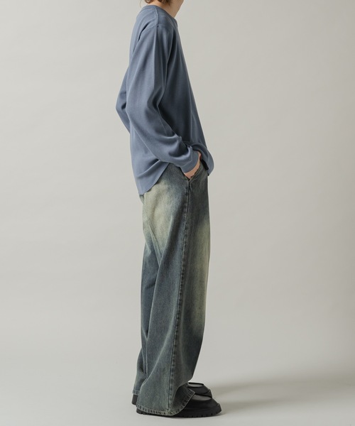 Casper John（キャスパージョン） ジーンズ 13oz Flare denim pants/13