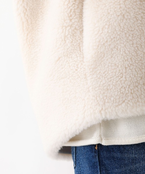 MICA&DEAL ノーカラーコート コート 「MICA＆DEAL /マイカアンド