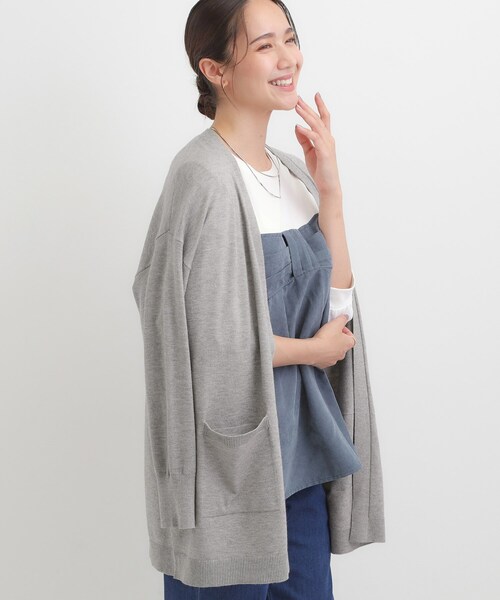 SHOO・LA・RUE（シューラルー） カーディガン 「洗える/体型カバー