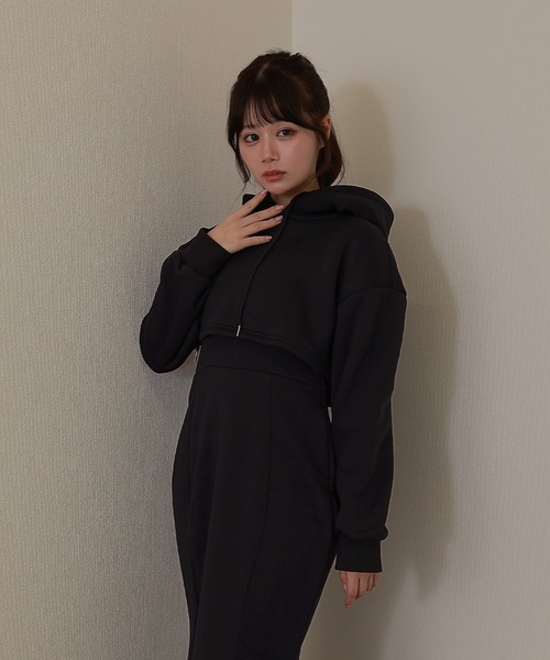 M DOLLY ワンピース hoodie celestina sweat onepiece / フーディー