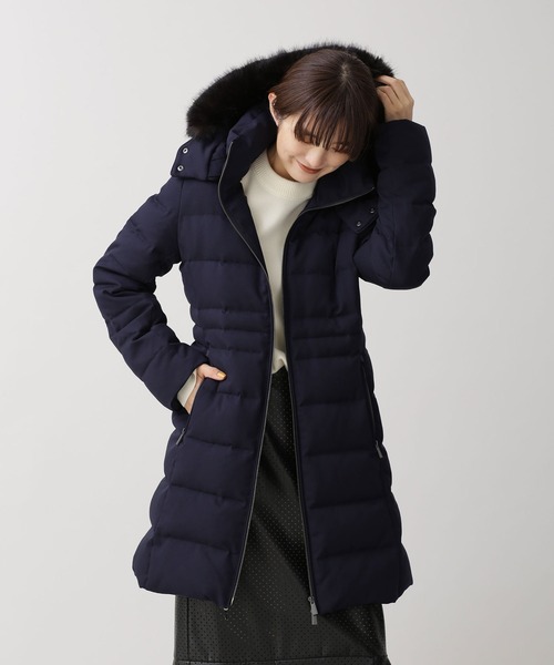 美品！ナノユニバース　ダウンコート NANO universe（ナノ・ユニバース） ダウンコート II ブラック