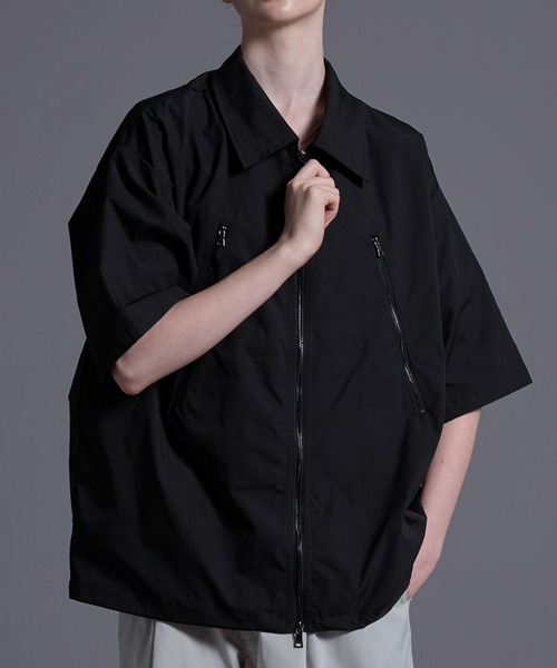 「Loose/ルース」 ジップアップブルゾン M ブラック メンズ_画像2