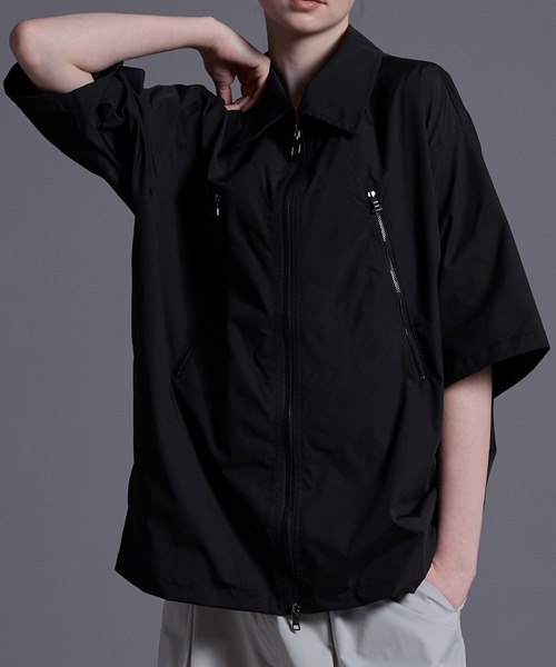 「Loose/ルース」 ジップアップブルゾン M ブラック メンズ_画像6