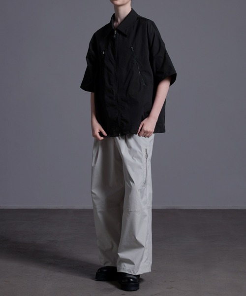 「Loose/ルース」 ジップアップブルゾン M ブラック メンズ_画像8