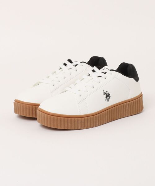【BL】【U.S.POLO.ASSN】厚底スニーカー U.S. POLO ASSN.（ユーエスポロアッスン） スニーカー 「U.S. POLO