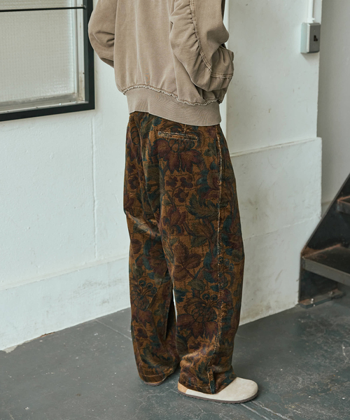 【美品】journal standard パターンオーバーパンツ　柄パンツ P/TRO パターンオーバーパンツ（その他パンツ）｜JOURNAL