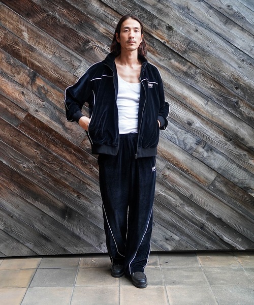 THRASHER（スラッシャー） パンツ VELOUR TRACK PANTS/THRASHER ベロア