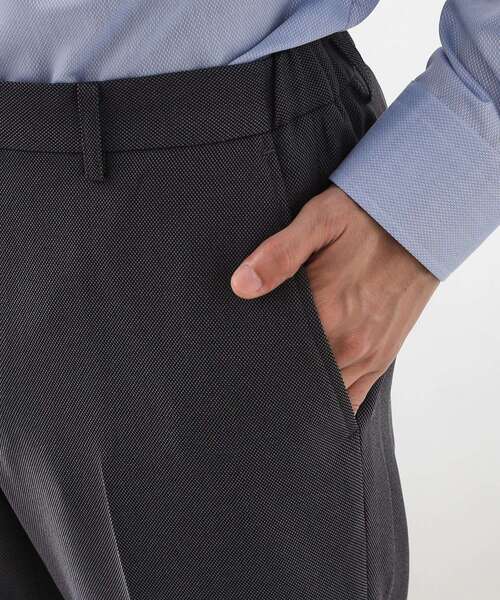 THE SHOP TK パンツ バーズアイスラックス 「洗濯機OK/セットアップ可