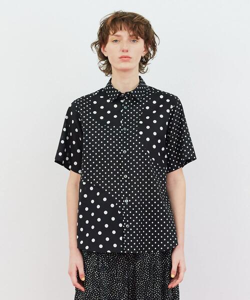 「FRAPBOIS」 半袖シャツ 1 ホワイト レディース_画像3